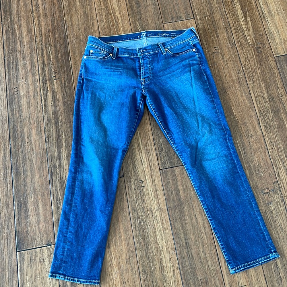 7 all for mankind Josefina skinny boyfriend jeans
